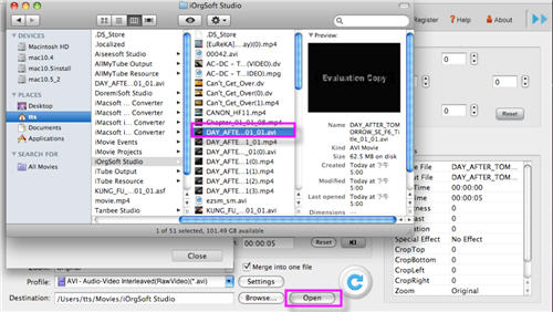 open avi files on mac